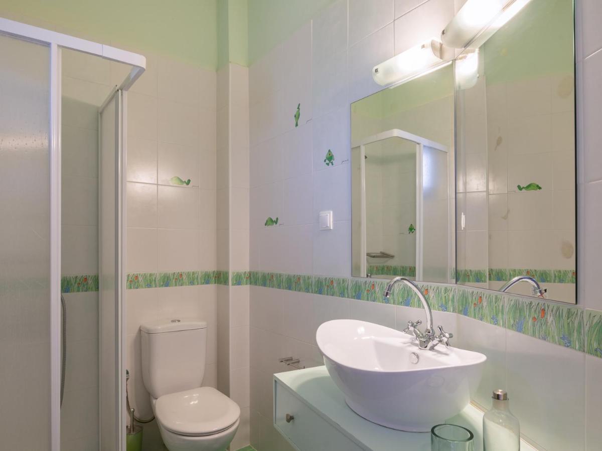 Family Villa Rousa In Rethymno With Pool, Bbq And Kids Area Loutra  Exterior photo